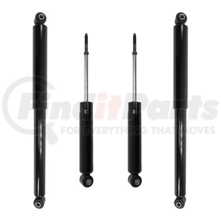Unity Automotive 4-213150-253270-001 Front and Rear Nitrogen Gas Shock Absorber Kit
