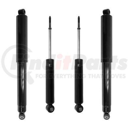 Unity Automotive 4-213150-253160-001 Front and Rear Nitrogen Gas Shock Absorber Kit