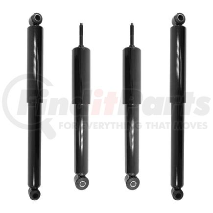 Unity Automotive 4-215110-255220-001 Front and Rear Nitrogen Gas Shock Absorber Kit