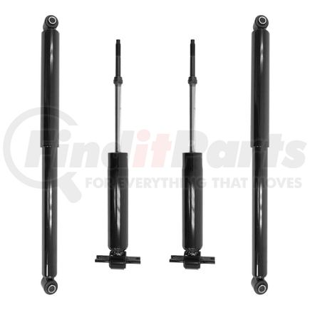 Unity Automotive 4-213210-256010-001 Front and Rear Nitrogen Gas Shock Absorber Kit
