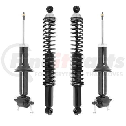 Unity Automotive 4-22-115100-30-515000-R Air Spring To Coil Spring Conversion Kit Converting Air/Electronic Suspension to Standard Suspension