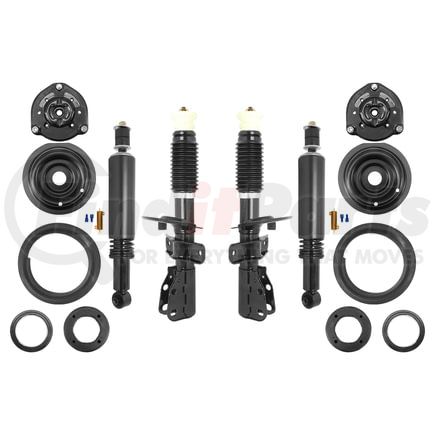 Unity Automotive 4-61200c-65210c-001 Air Spring To Coil Spring Conversion Kit Converting Air/Electronic Suspension to Standard Suspension