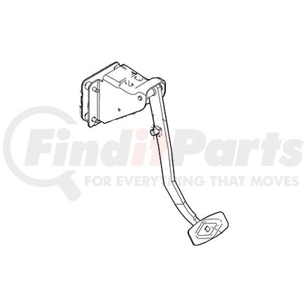 Ford 3C3Z2455JB PEDAL ASM BRAKE