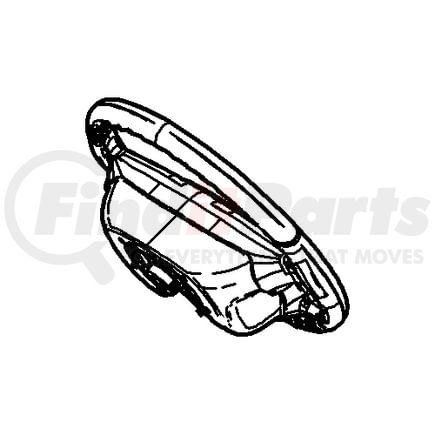 Ford 7L8Z78043B13PA WHEEL ASM STEERING AIRBAG