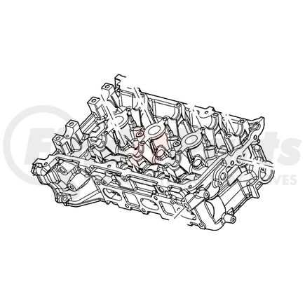 Ford AL8Z6049A CYLINDER HEAD ASY