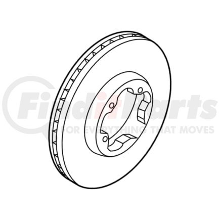 Ford CK4Z1125J ROTOR ASY - BRAKE