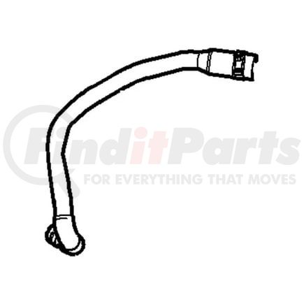 Ford XF2Z8075AA Overflow Hose