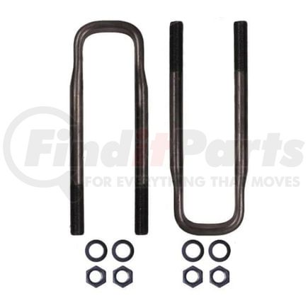 Automann AUBK8673-144 U BOLT KIT F/SEMI/RND 1 X3-1/2