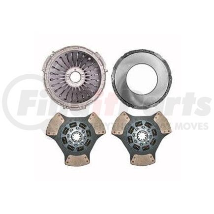 Spicer 104200 1 Transmission Clutch Kit - 1.75 in. 10 Spline, 365 mm, 2 Plate, M2