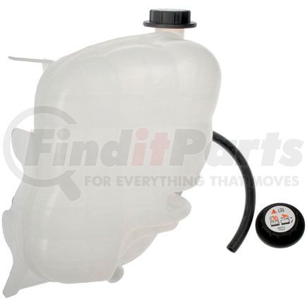 Dayton Parts 603-5110 Heavy Duty Pressurized Coolant Reservoir - Plastic, 16 PSI, Spring Loaded Twist Cap