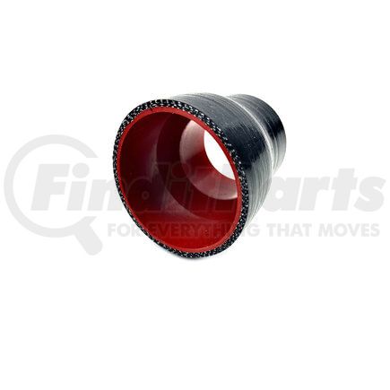 Fairchild SH1019 SAEJ20 Class A Straight Reducer, 3 in. Long, 2.5 in. ID1, 2 in. ID2