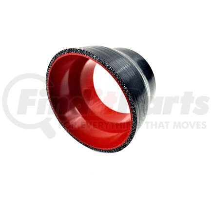 Fairchild SH1024 SAEJ20 Class A Straight Reducer, 3 in. Long, 4 in. ID1, 3.5 in. ID2