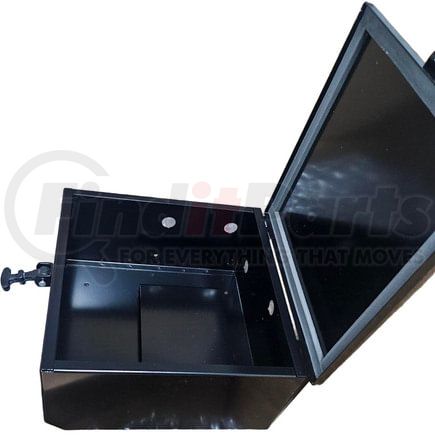 Tectran 27-B6 Axle Lift Controls Mounting Box - Black, Poweder Coated Steel