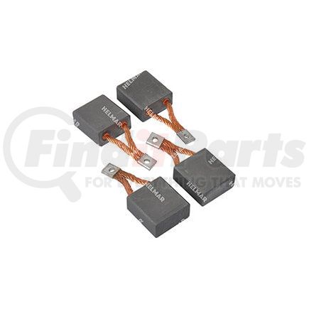 Helmar Forklift Parts 113328 Aftermarket Replacement Motor Brush Set (4 Pieces) for Crown