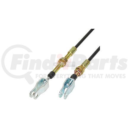 Helmar Forklift Parts 1461427 Aftermarket Replacement Accelerator Cable - 55.75", For Hyster
