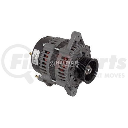 Helmar Forklift Parts 1534017-HD Aftermarket Replacement Alternator for Hyster - 12V, 70 Amp, Internal Regulator, GM 2.4L Engine, Heavy Duty