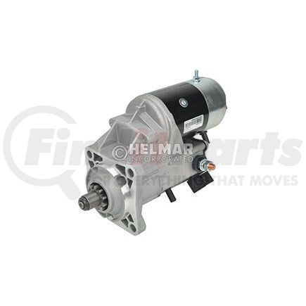 Helmar Forklift Parts 1558469-NEW Aftermarket Replacement Starter Motor - 24V, 10 Teeth, Non-Straight Drive, Perkins Diesel for Hyster