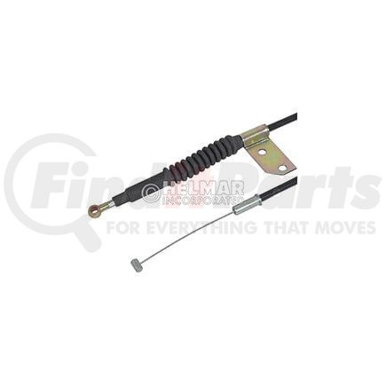 Helmar Forklift Parts 18201-04H00 Aftermarket Replacement Accelerator Cable for Nissan Forklifts, 69" Long