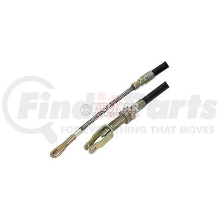 Helmar Forklift Parts 2392245 Aftermarket Replacement Emergency Brake Cable for Clark