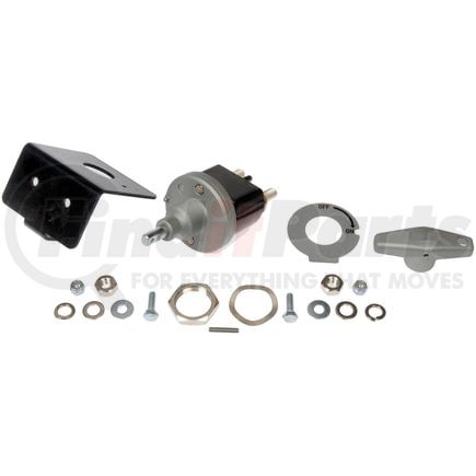 Dayton Parts 924-5020 Battery Main Shut Off Switch - 250A, Aluminum Housing, DPDT, Screw-On,for 2012-2016 Volvo VNL