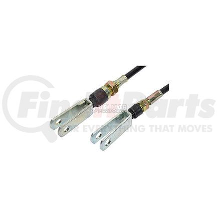 Helmar Forklift Parts 9195114-01 Carburetor Accelerator Cable - 40.25", Aftermarket Replacement, For Yale