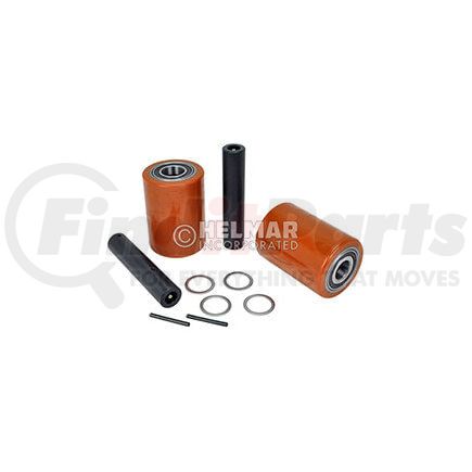 Helmar Forklift Parts LWK-1025 Aftermarket Replacement Load Wheel Kit for Crown