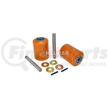 Helmar Forklift Parts LWK-1053 Aftermarket Replacement Load Wheel Kit for Yale