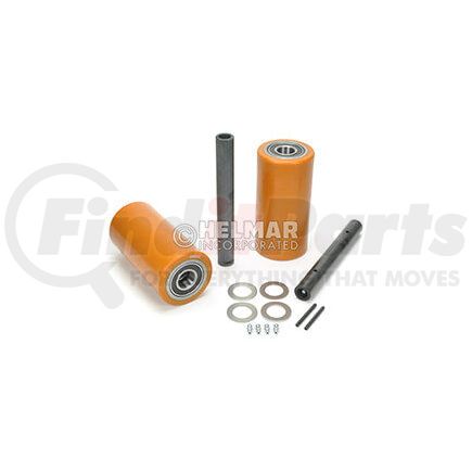 Helmar Forklift Parts LWK-1018 Aftermarket Replacement Load Wheel Kit for Crown