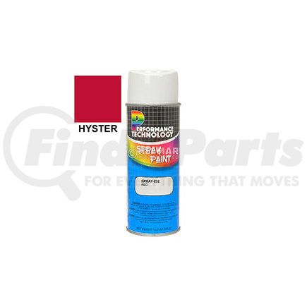 Helmar Forklift Parts SPRAY-232 Aftermarket Replacement Spray Paint (12 oz. Red) for Hyster
