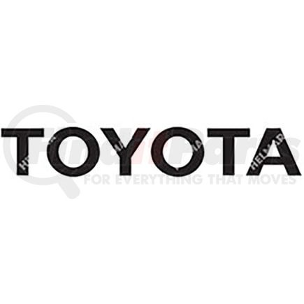 Helmar Forklift Parts DECAL-124 Aftermarket Replacement Decal for Toyota