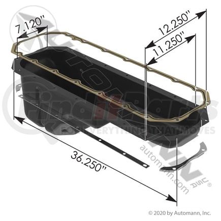 Automann 802.90175 OIL PAN INTERNATIONAL
