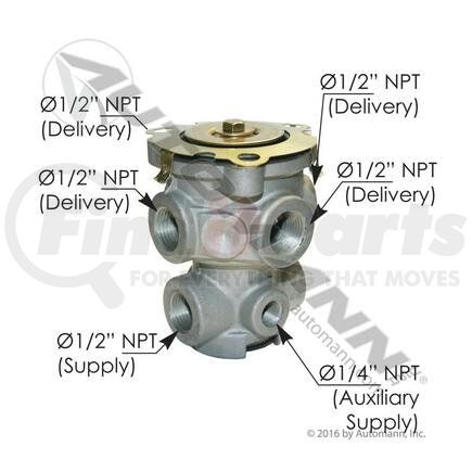 Automann 170.277863 E3 TYPE SINGLE FOOT VALVE