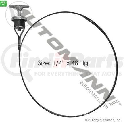 Automann 572.40761P Engine Oil Dipstick - 0.968in X 48in X 0.25in Premium