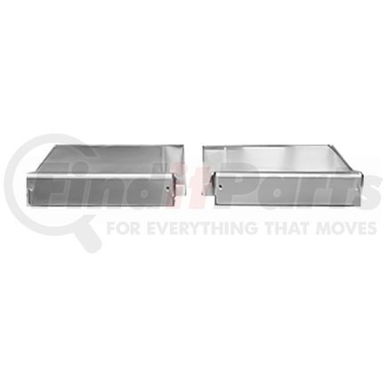 World American BC02-0000 Truck Cab Storage Case - 24" Chain Hanger, Aluminum, Holds Up To 14 Chains