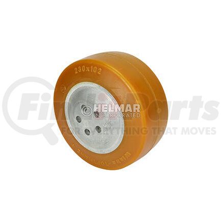 Helmar Forklift Parts 5500112-44 Aftermarket Replacement Rubber Tire/Hub for Yale