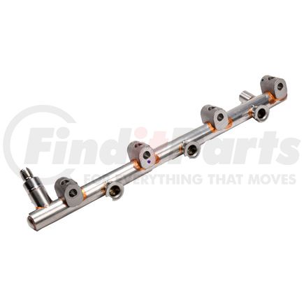 ACDelco 12623366 Fuel Injection Rail - Right Side, Gas, 3 Fuel Injector, with Fittings