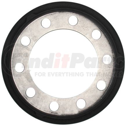 ACDelco 18B314 Brake Drum - Rear, Cast Iron, 18.87 in. OD, 10 Bolt Holes, Turned Finish