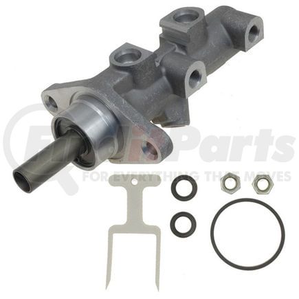 ACDelco 18M2454 Brake Master Cylinder - Aluminum, 1.06 in Bore, M12 Ports, with Reservoir