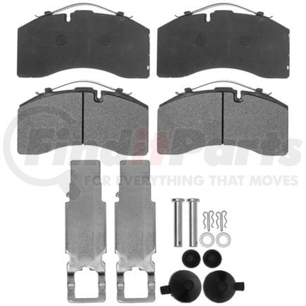 ACDelco 17D1369MHD PAD KIT,FRT DISC BRK