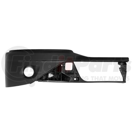 Torque Parts TRB101002BR Bumper - Right Side, for Kenworth T680 Next Gen with Hole