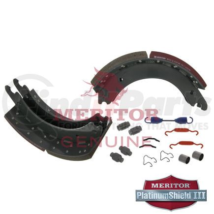 Meritor KSMA23014707QPB32 Drum Brake Shoe Kit - New Shoe Kit