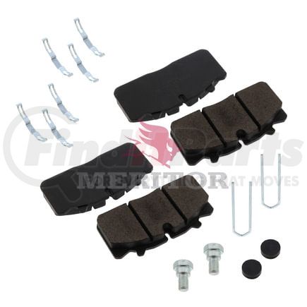 Meritor MMD1518AG Disc Brake Pad Kit - Adb Pad Kit Pan 17 - 9310 Friction