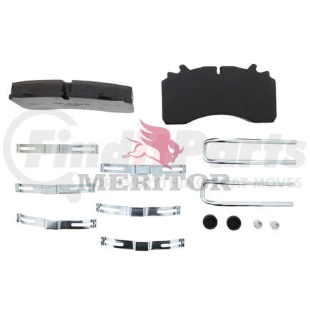 Meritor MMD2061AG Disc Brake Pad Kit - Adb Pad Kit Maxxus - 9310 Friction