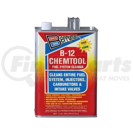Berryman Products 0101 B-12 Chemtool® Carburetor, Fuel System and Injector Cleaner - 1 Gallon