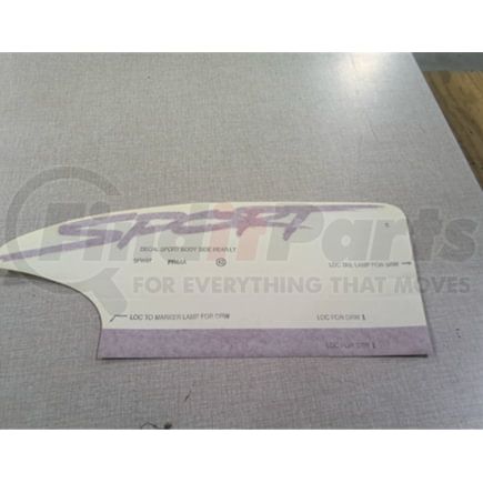 Chrysler 5FW97PR4AA DECAL
