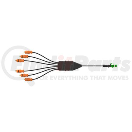 WABCO 449 836 030 0 Disc Brake Pad Wear Sensor Cable - GIO Cable with Socket for BVA