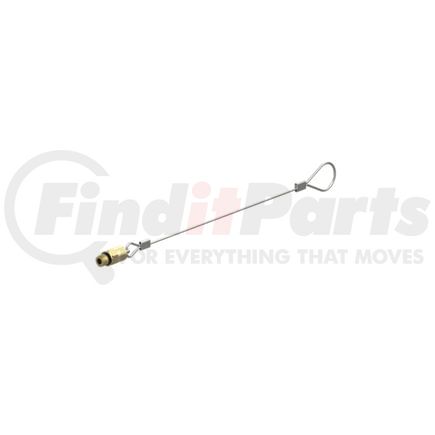 WABCO 9343150800 Air Brake Reservoir Drain Valve - Manual, Male M12 x 1.5, No Sealing