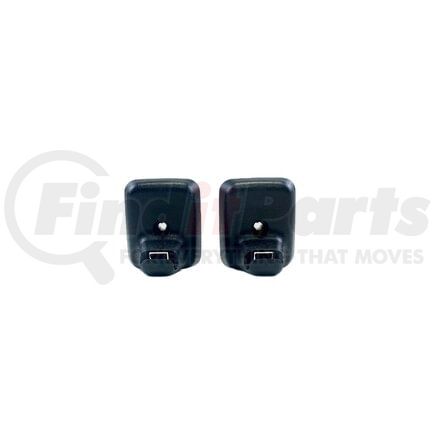 Fairchild F4126 Sun Visor Retainer Clip Holder Set, Black, for 2009-2014 Ford F150 (AL3Z-1504132-AC)