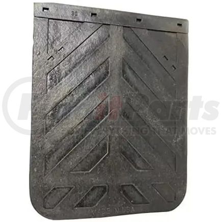 Torque Parts TRMF142430 Mud Flap - 24"X30" Black Rubber, Single Piece (Thickness 1/4")