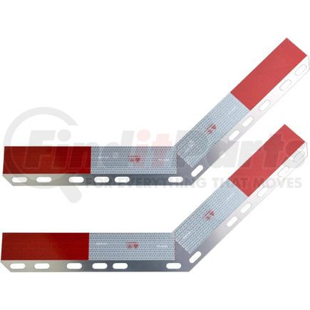Torque Parts TRMFHREFA1412 Mud Flap Hanger - Reflector, 135 Degree